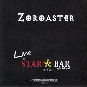 ZOROASTER - Live at Star Bar cover 