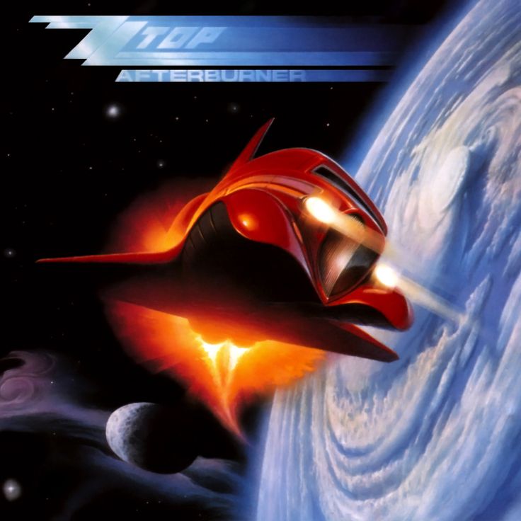 ZZ TOP - Afterburner cover 