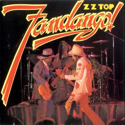 ZZ TOP - Fandango! cover 