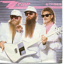 ZZ TOP - Stages cover 